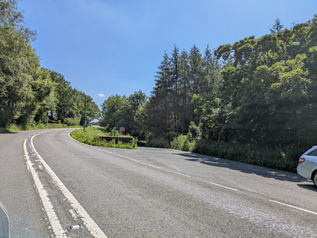 Road to Upper Goyt Valley off Long Hill
