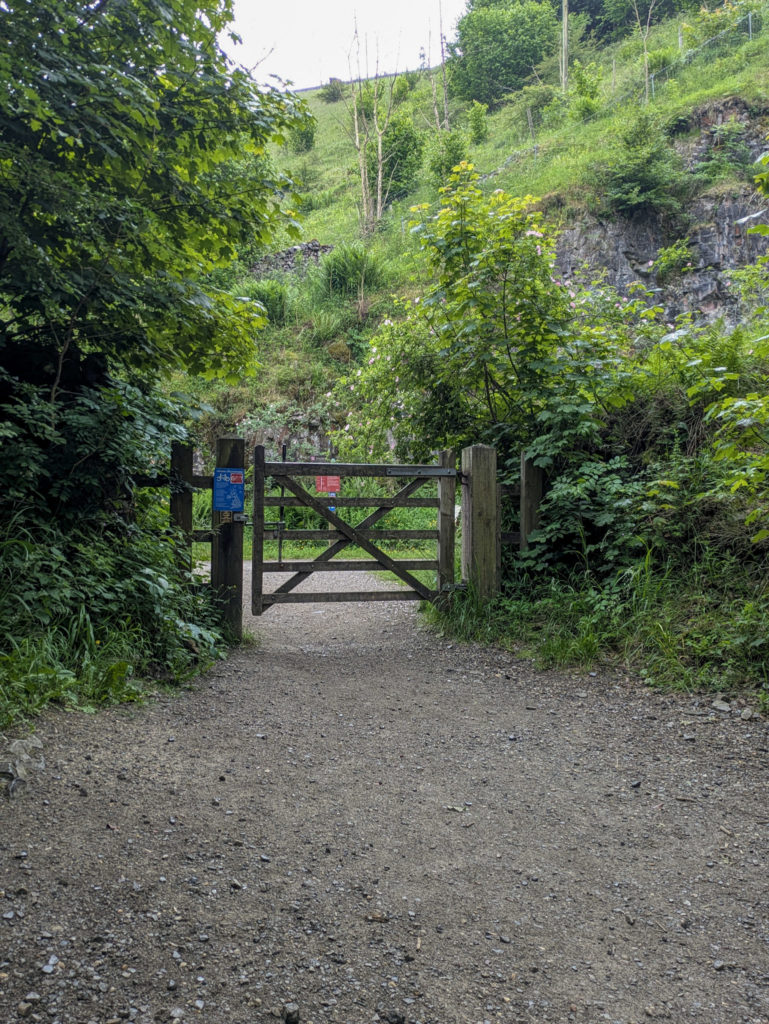 The entrance to the Monsal Trail