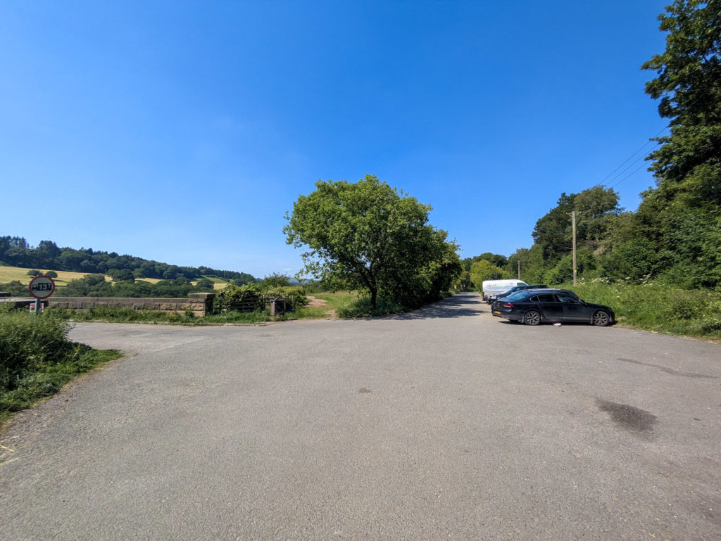 parking at Upper Goyt.